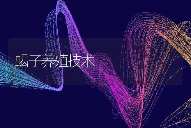 蝎子养殖技术 | 动物养殖