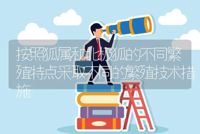 按照狐属和北极狐的不同繁殖特点采取不同的繁殖技术措施 | 动物养殖