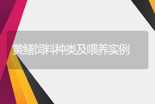 黄鳝饲料种类及喂养实例 | 动物养殖