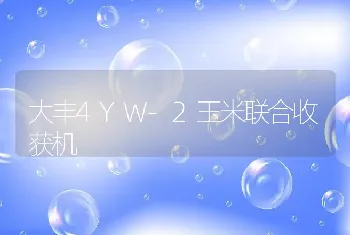 大丰4YW-2玉米联合收获机