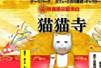 日本人吸猫走火入魔，开设“猫猫寺”！