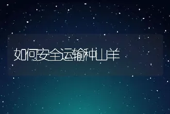 渔药的选用