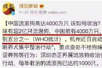 中国有4000万只流浪狗,它们的现状让人触目惊心!