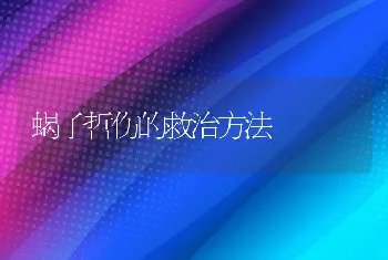 蝎子哲伤的救治方法