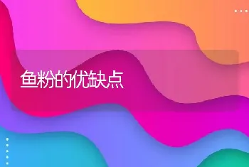 鱼粉的优缺点