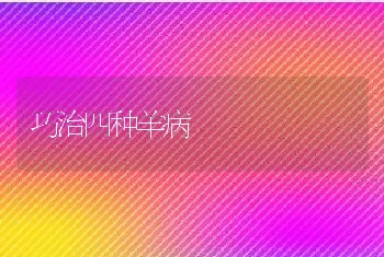 巧治四种羊病